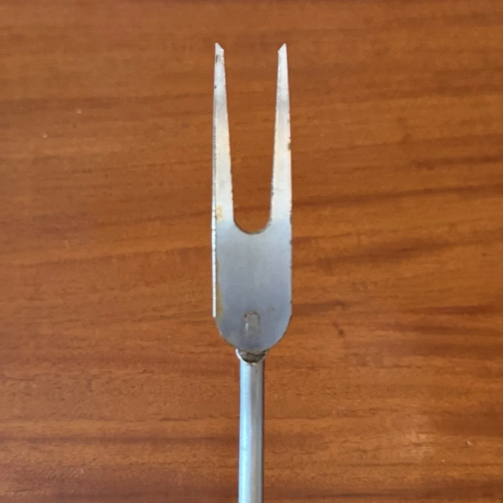 Vintage EKCO USA Carving Fork — Rare 13